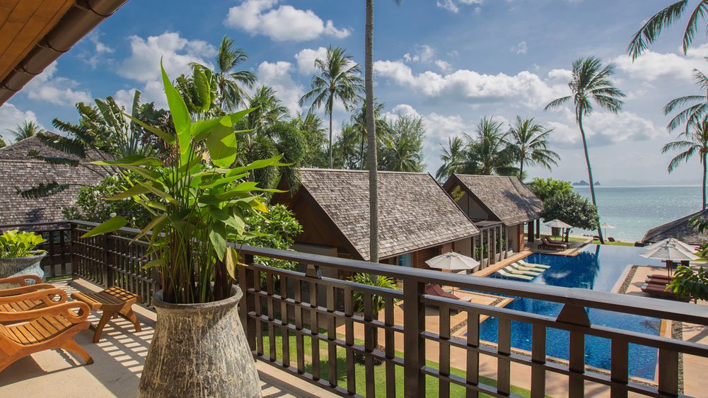 Baan Puri - Exquisite view from upper level terrace